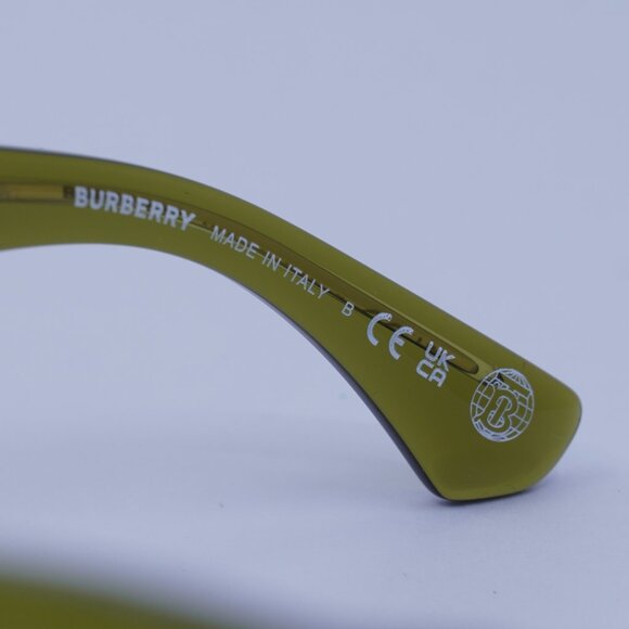 Burberry BE2405U 4118 Eyeglasses Green 53mm Cat Eye Frame - Picture 7 of 10